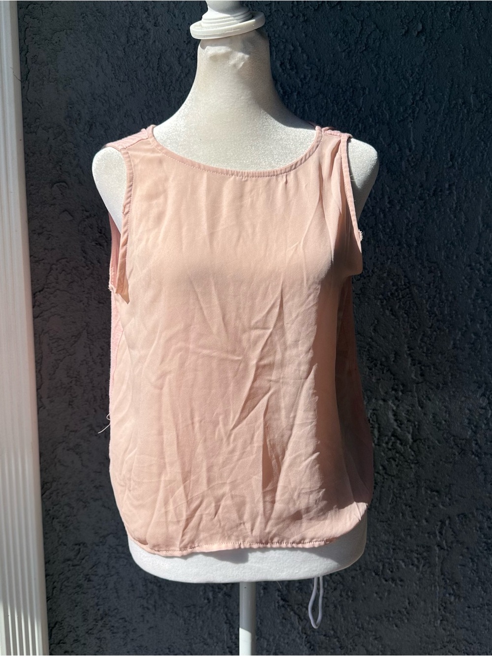Papermoon Blush Pink Sleeveless Tank Top